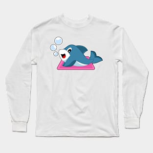 Dolphin Yoga Fitness Gymnastics Long Sleeve T-Shirt